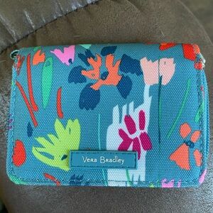Vera Bradley floral wallet